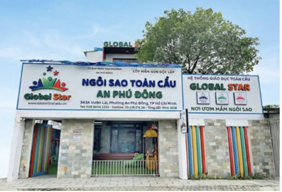 Cơ sở An Phú Đông của Trường Mầm Non Ngôi Sao Toàn Cầu